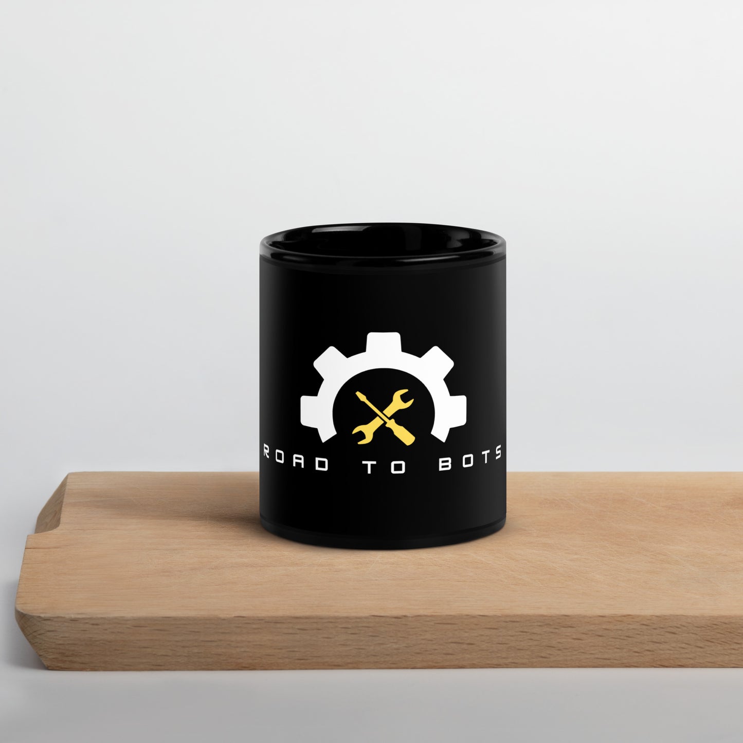 Black Glossy Mug