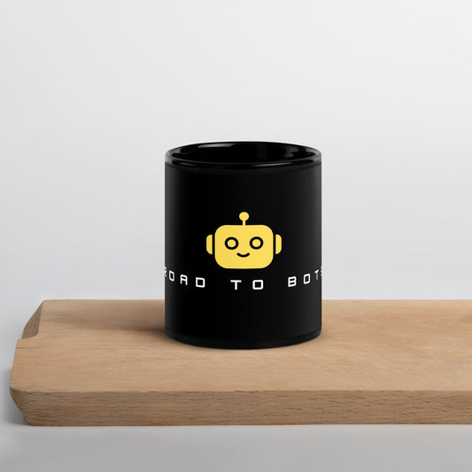 Black Glossy Mug